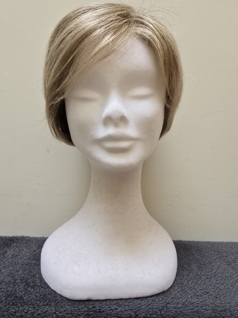 Blonde with a Basic Cap and Monofilament Parting Wig No. 367