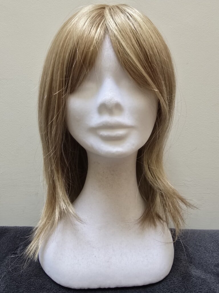 Blonde with a Basic Cap and Lace Parting Wig No. 433