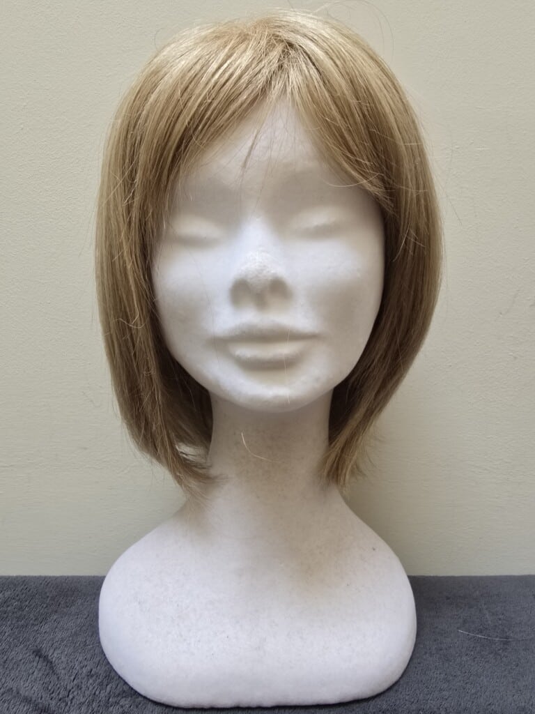 Blonde with a Basic Cap and Monofilament Parting Wig No. 568