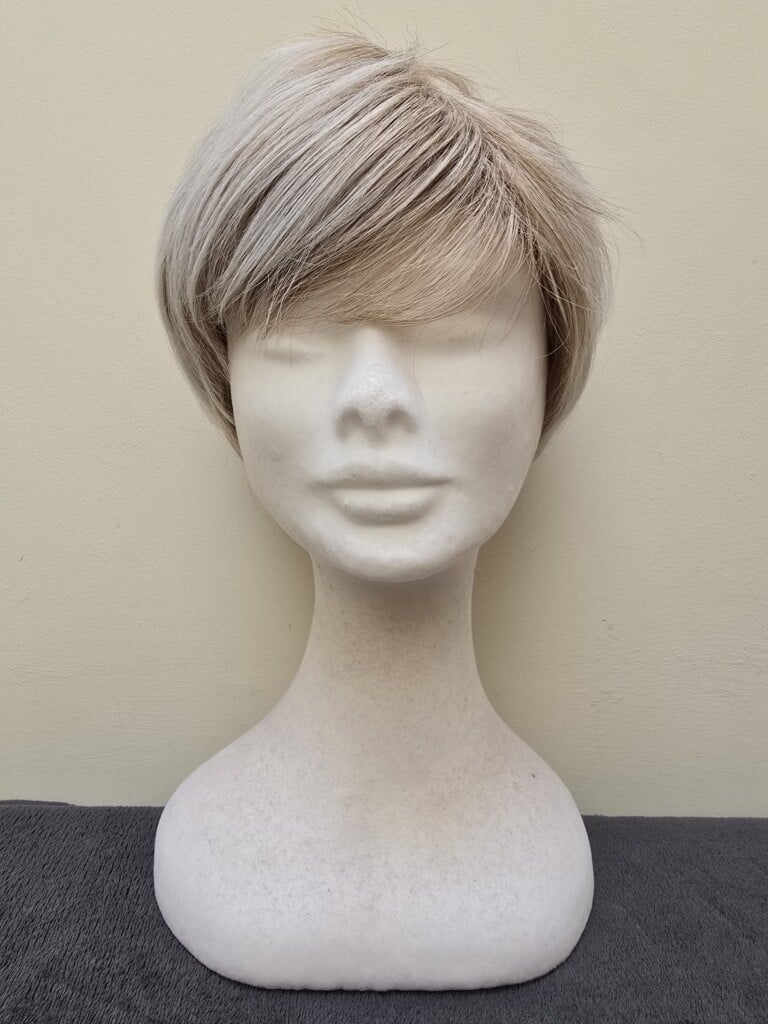 Grey with a Monofilament Cap Wig No. 569