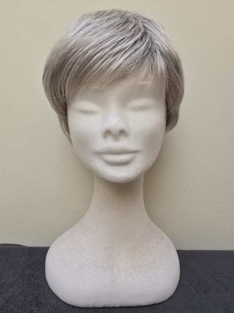 Grey with a Basic Cap Wig No. 570