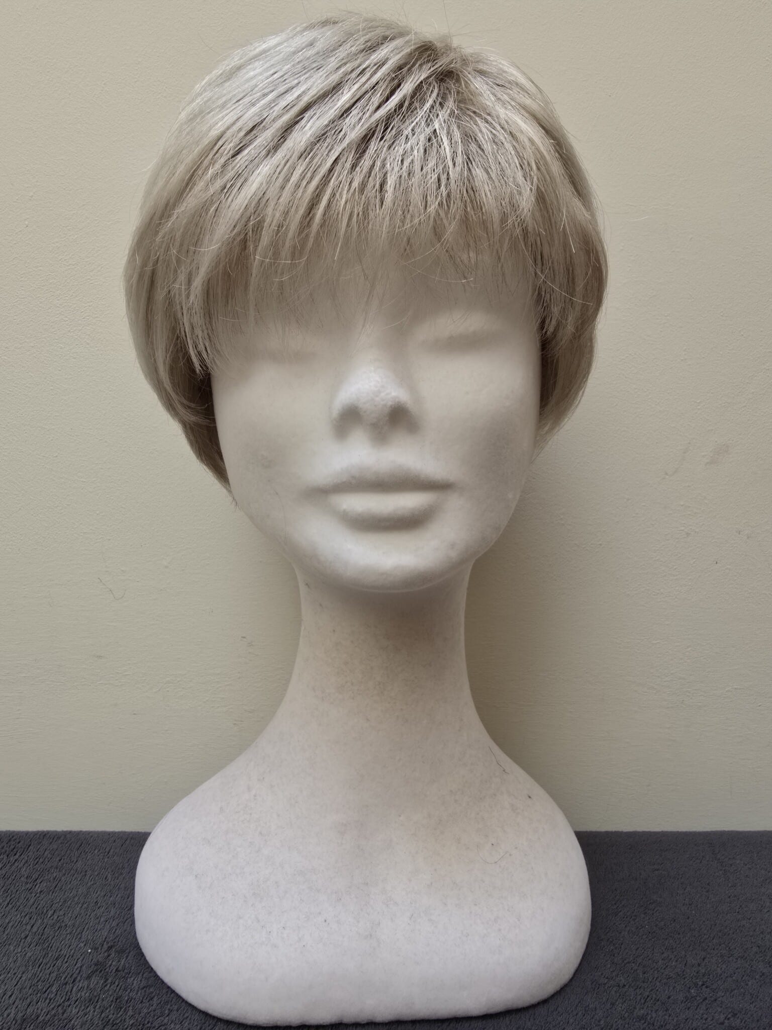 Grey with a Basic Cap Wig No. 578