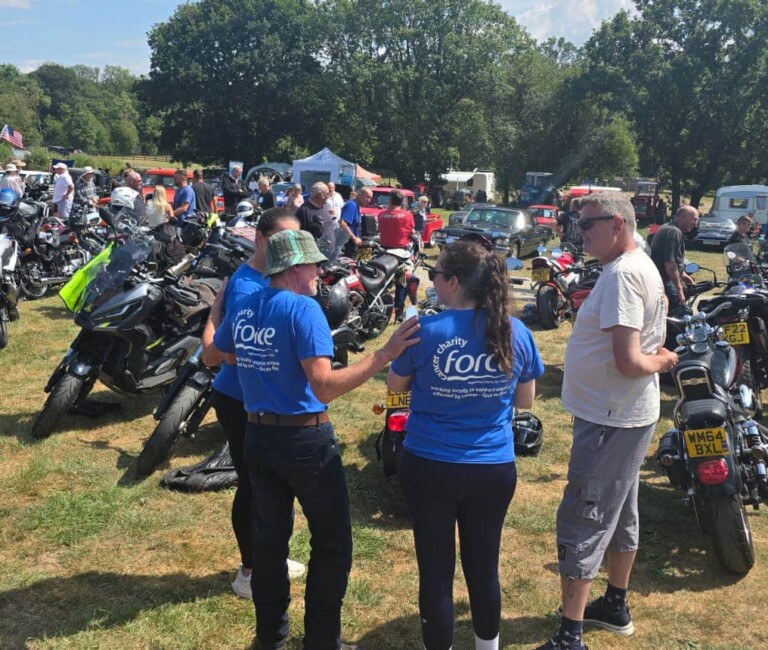 From £400 to £9,236: Devon bikers go the extra mile for FORCE!