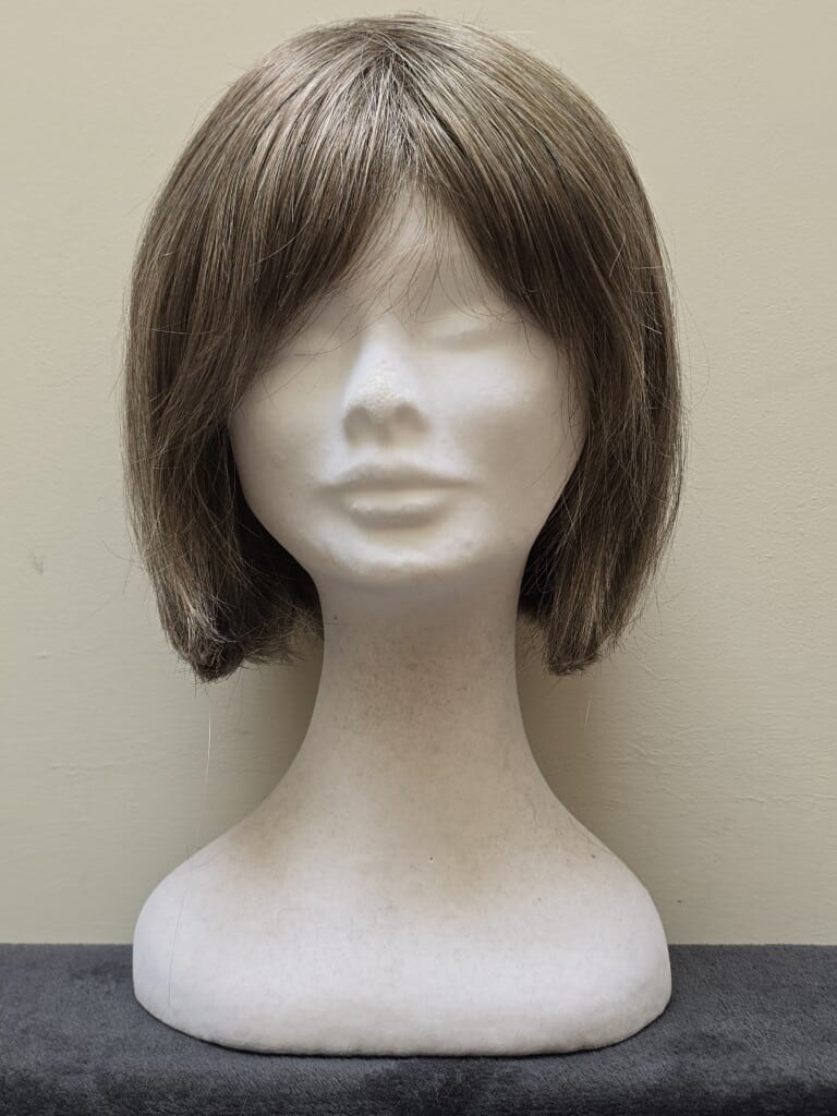 Grey with a Basic Cap Wig No. 610