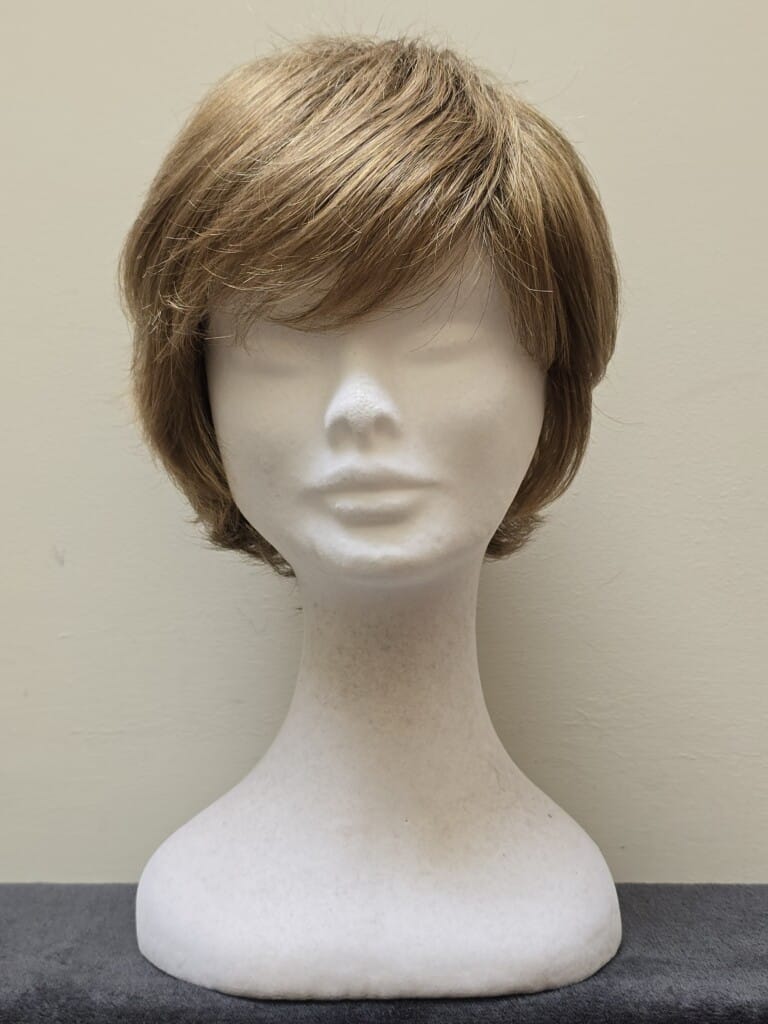 Red with a Basic Cap Wig No. 614