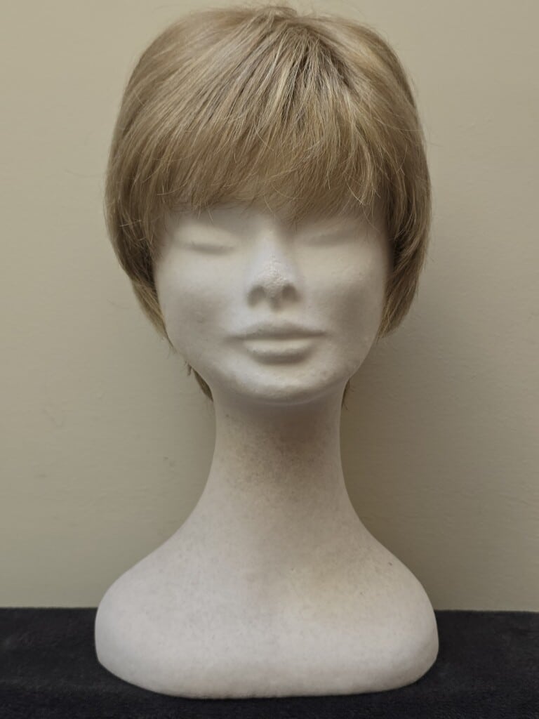 Blonde with a Basic Cap and Monofilament Top Wig No. 626