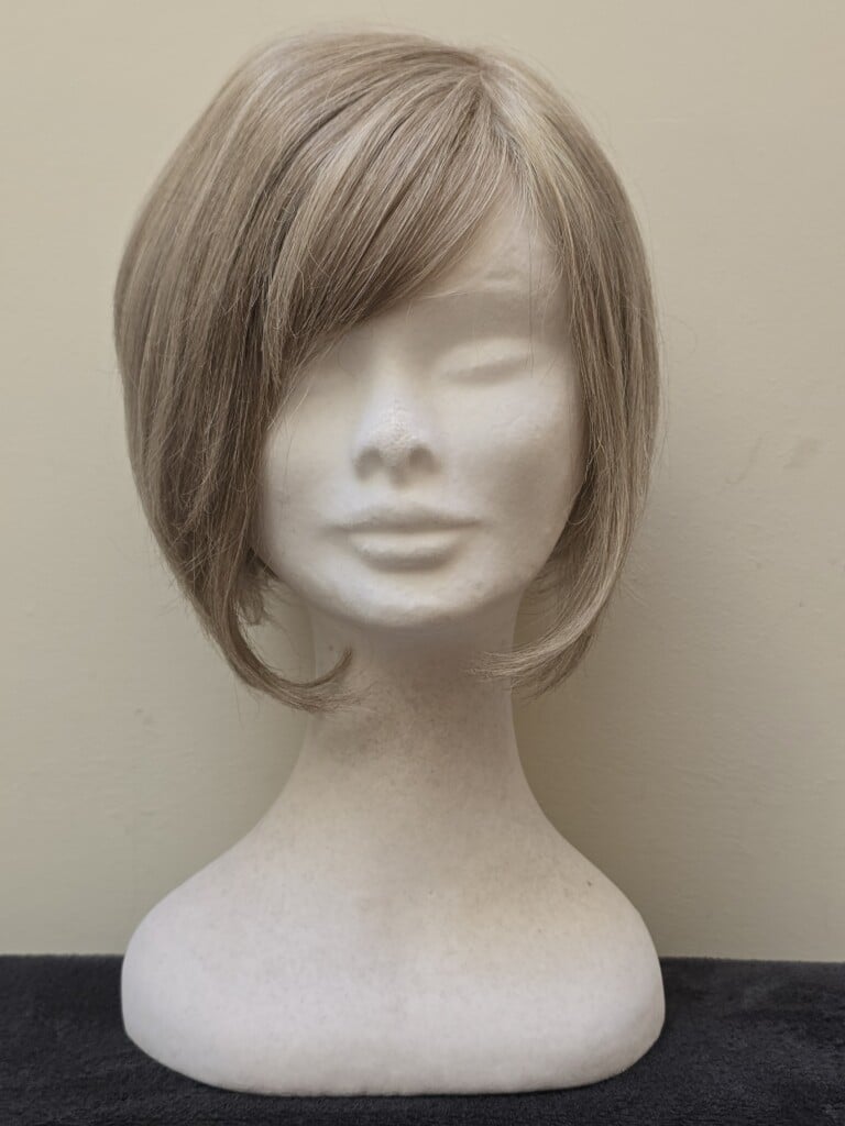 Grey with a Basic Cap and Monfilament Top Wig No. 627