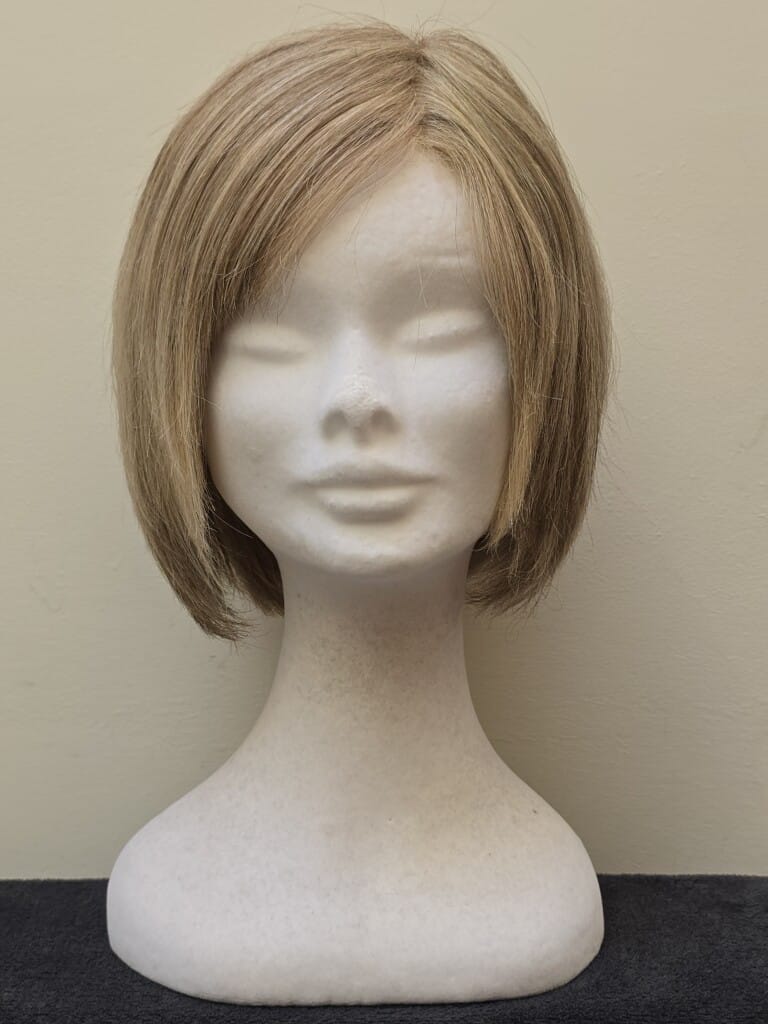 Blonde with a Basic Cap and Monofilament Top Wig No. 628