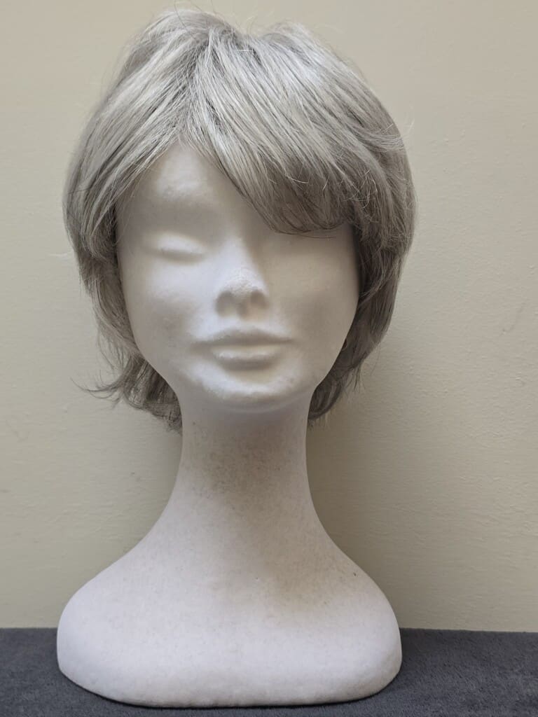 Grey with a Basic Cap Wig No. 630