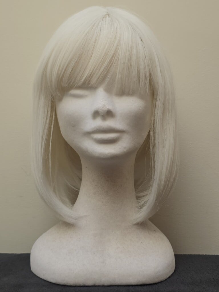 Grey with a Basic Cap Wig No. 632